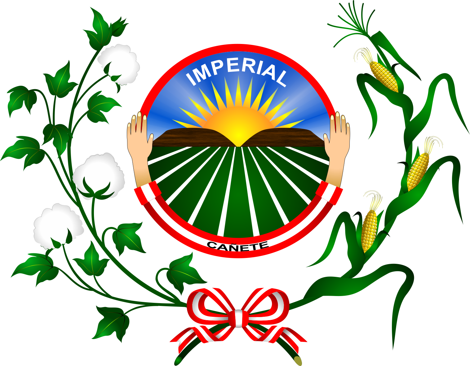 Escudo De Imperial - Municipalidad Distrital De Imperial Clipart (1516x1182), Png Download