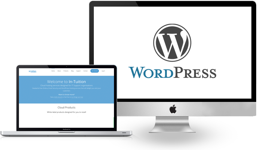 World Class Managed Wordpress Hosting - Laptop Wordpress Clipart (926x559), Png Download