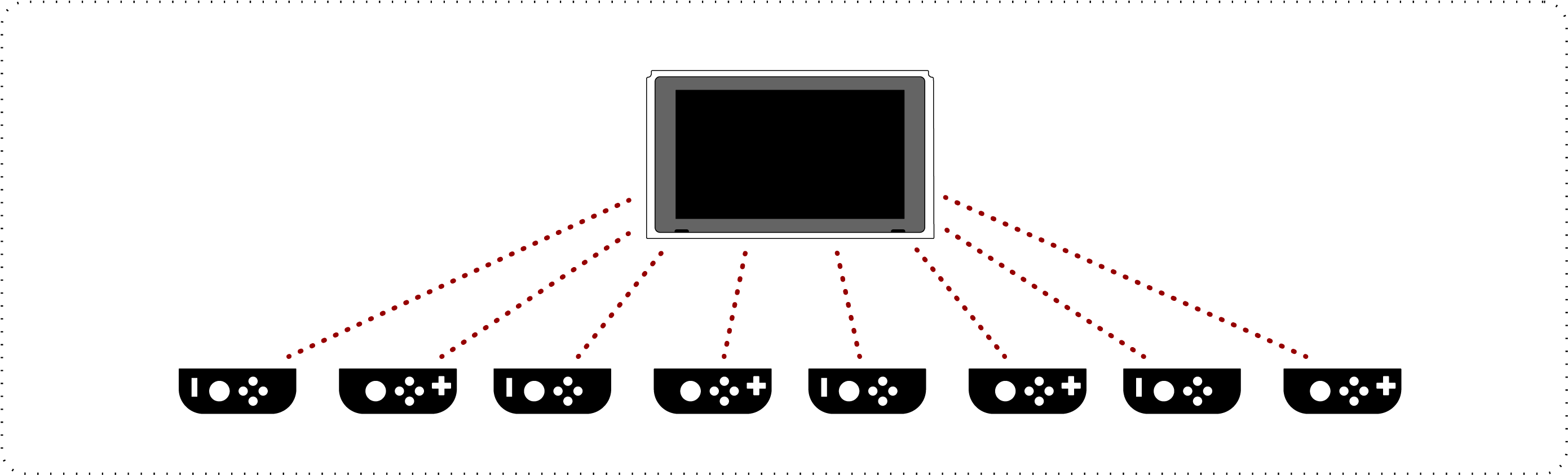 Local Battle Will Allow Players To Connect Four Nintendo - Screen Clipart (2792x850), Png Download