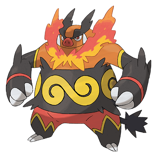 Pokemon Emboar Clipart (630x630), Png Download