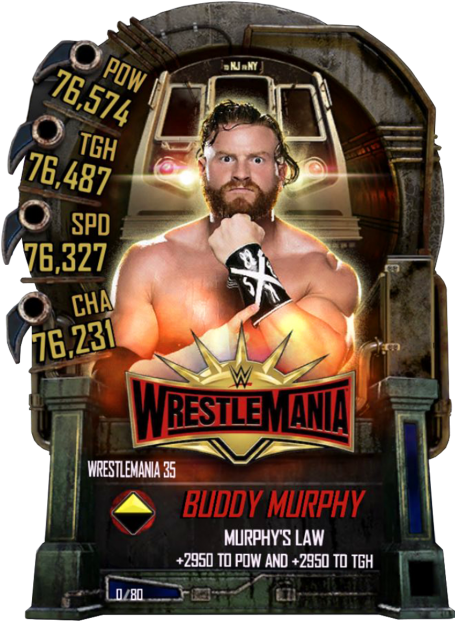 Buddymurphy S5 25 Wrestlemania35 - Flyer Clipart (456x720), Png Download