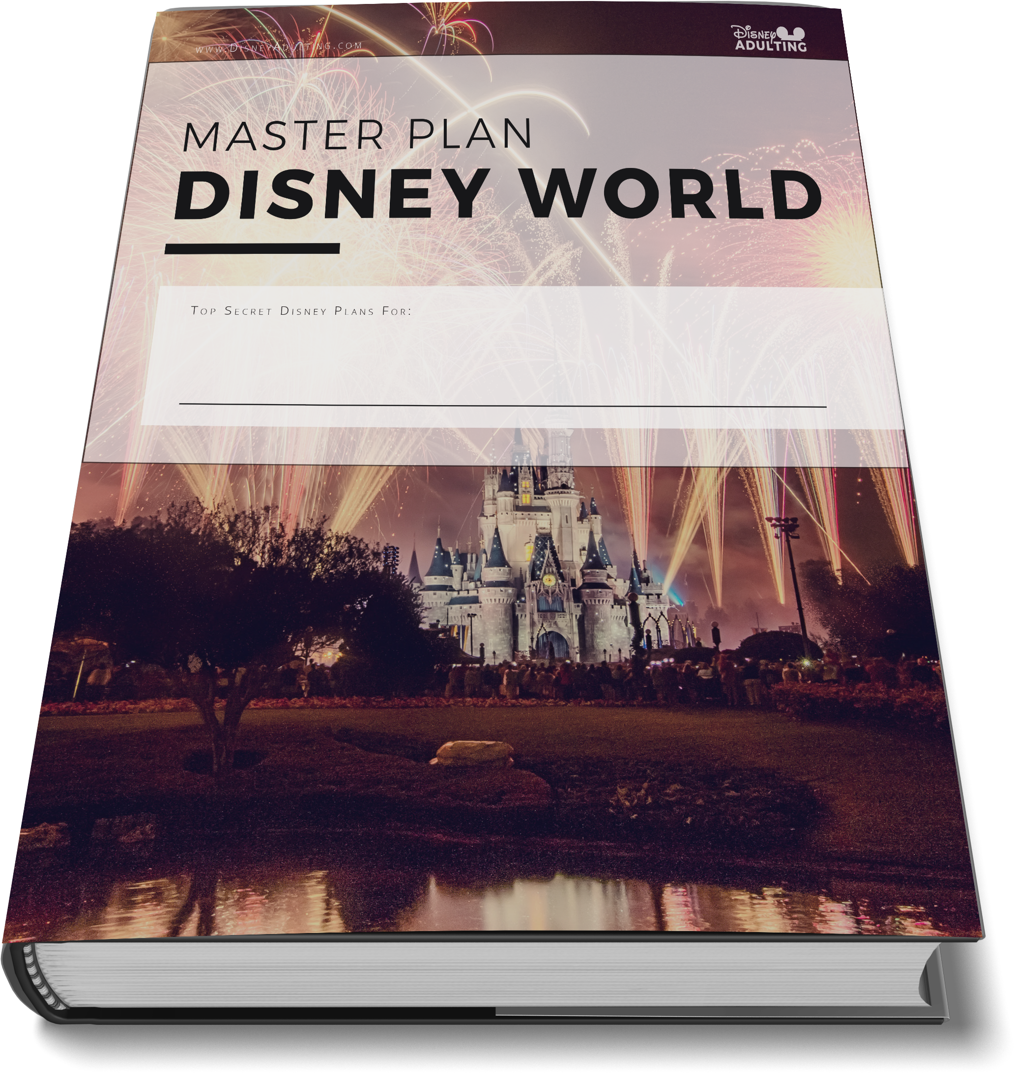 Freebie Wdw Planning Guide Book - Book Cover Clipart (2265x2320), Png Download