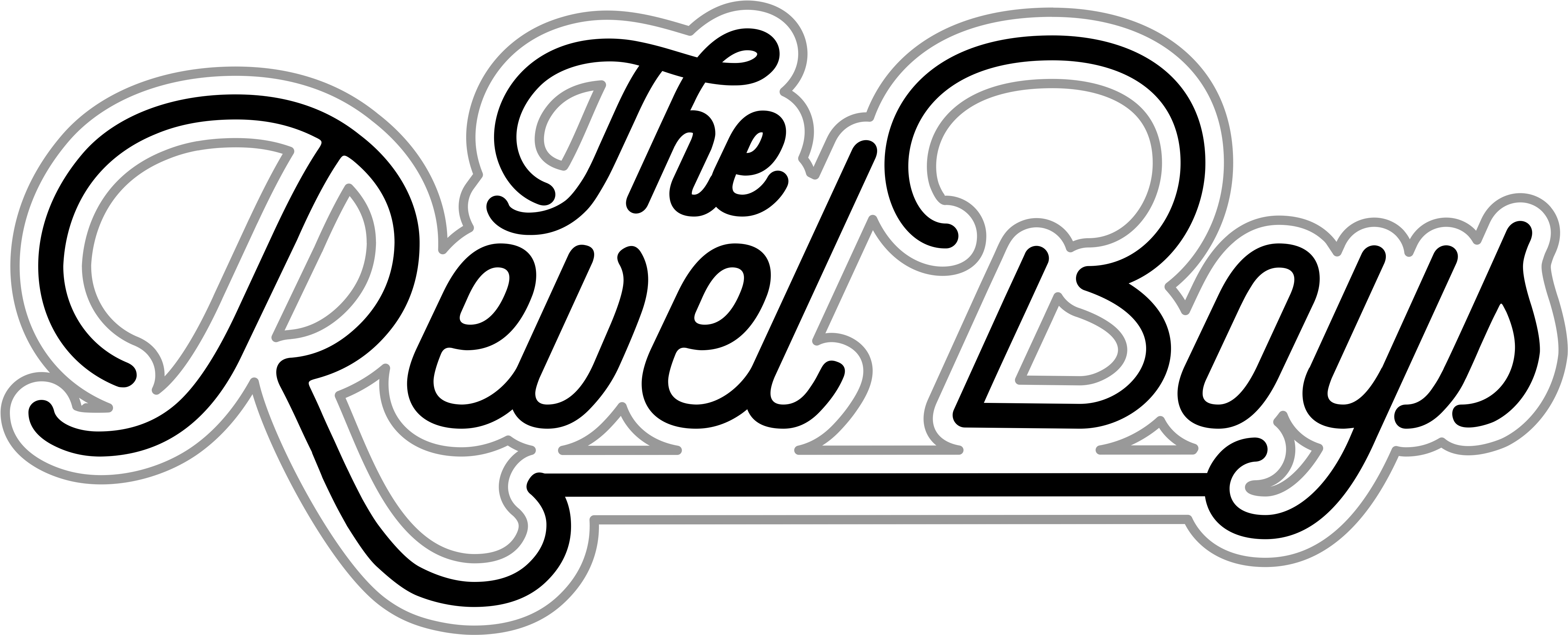 The Revel Boys - Revel Boys Clipart (4800x2065), Png Download