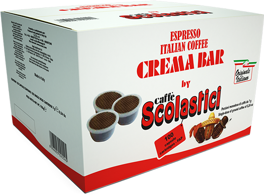 Caffe Scolastici, Caffè Scolastici, Torrefazione, Capsule, - Caffe Scolastici Capsule Pz50 Crema Bar Clipart (618x800), Png Download