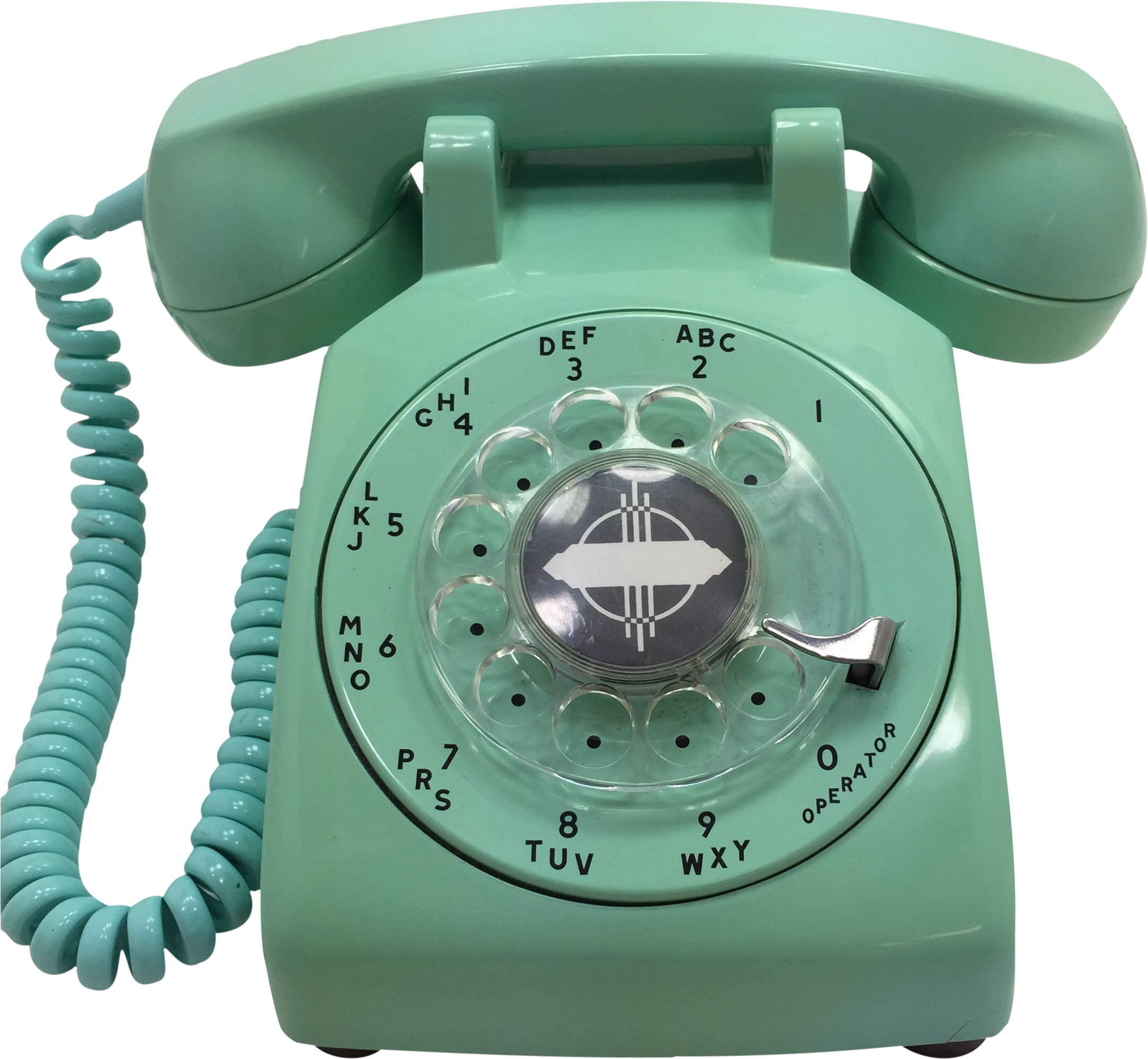Stromberg Carlson Rotary Dial Desk Phone - Retro Dial Phone Transparent Clipart (2318x2318), Png Download