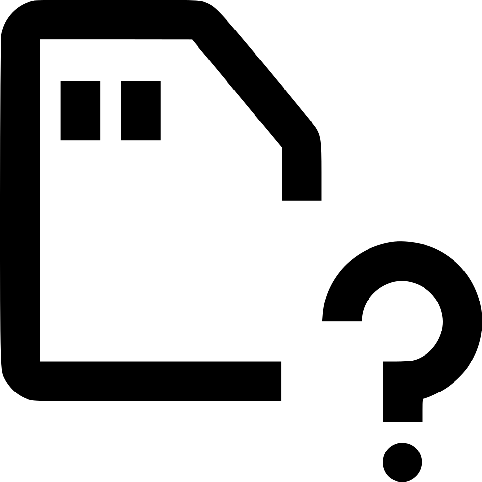 Question Mark Comments Clipart (981x980), Png Download