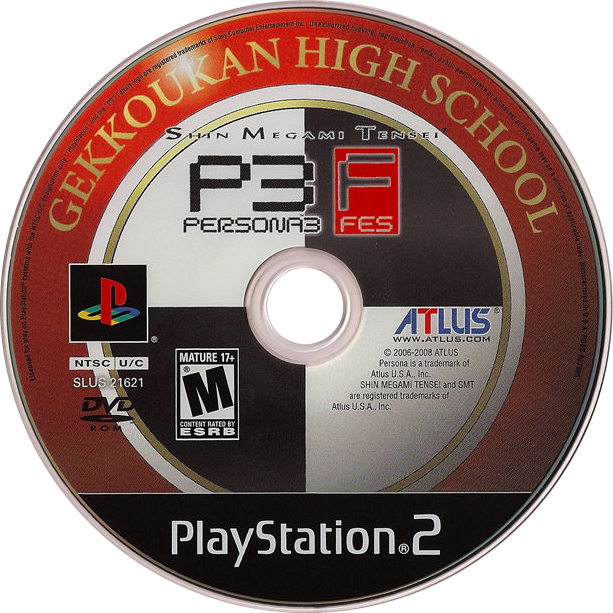 Shin Megami Tensei - Def Jam Fight For Ny Ps2 Cd Clipart (613x613), Png Download