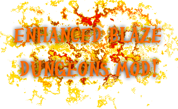 5] Enhanced Blaze Dungeons - Illustration Clipart (800x487), Png Download