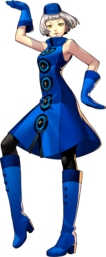 Persona 3 Dancing Elizabeth Clipart (366x888), Png Download
