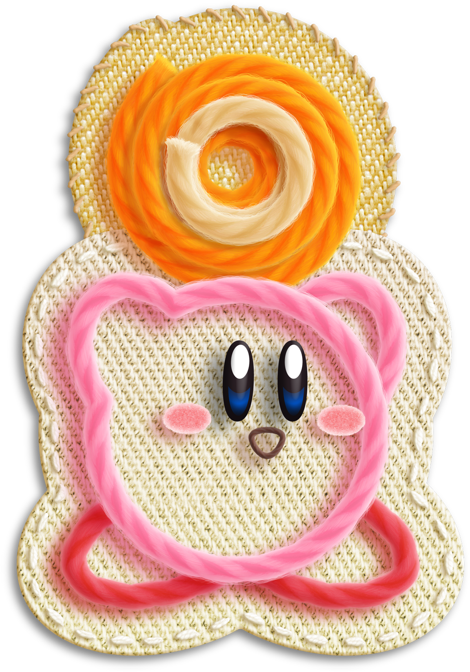 Kirby Epic Yarn Kirby Clipart (1000x1453), Png Download