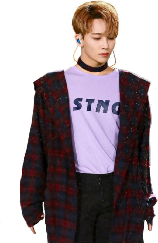 #yoonjeonghan #yoonjeonghan #jeonghan #seventeen #seventeen - Plaid Clipart (1024x1024), Png Download