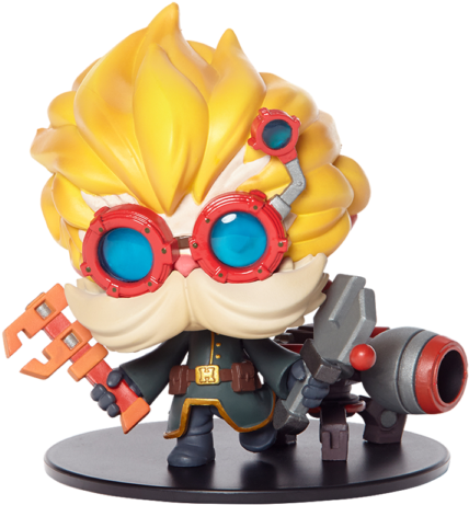 Riot Games Merch - League Of Legends Heimerdinger Figure Clipart (570x570), Png Download