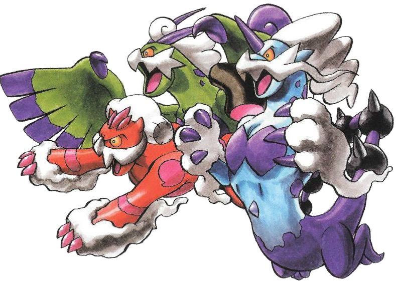 Forces Of Nature - Tornadus Landorus Clipart (789x561), Png Download