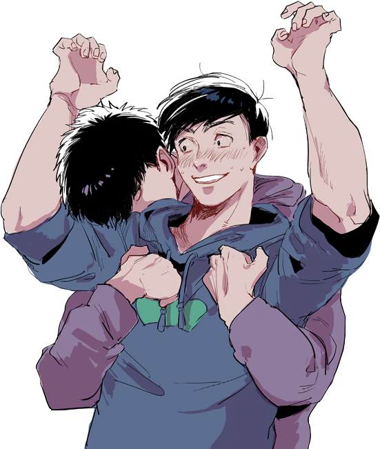 Наклейка Ichimatsu Matsuno X Karamatsu Matsuno » Osomatsu-san - Ichimatsu Matsuno Clipart (551x651), Png Download