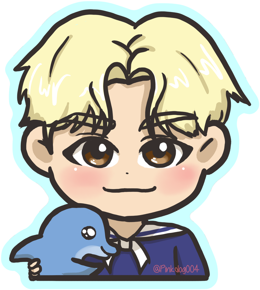 세븐틴 - Cartoon Clipart (848x1200), Png Download