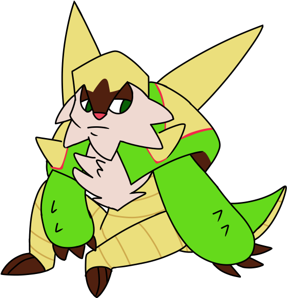 Chesnaught Best Naught - Cartoon Clipart (600x600), Png Download