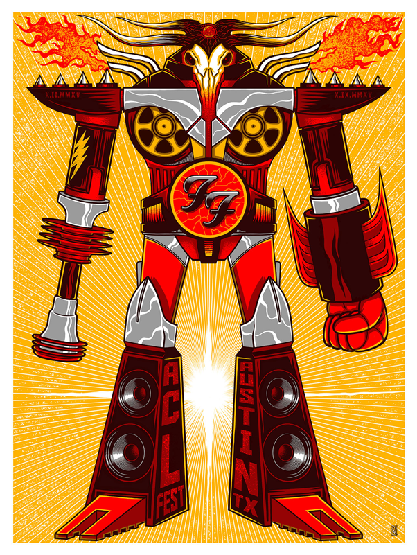 Foo Fighters Break A Leg Tour Posters Clipart (800x800), Png Download