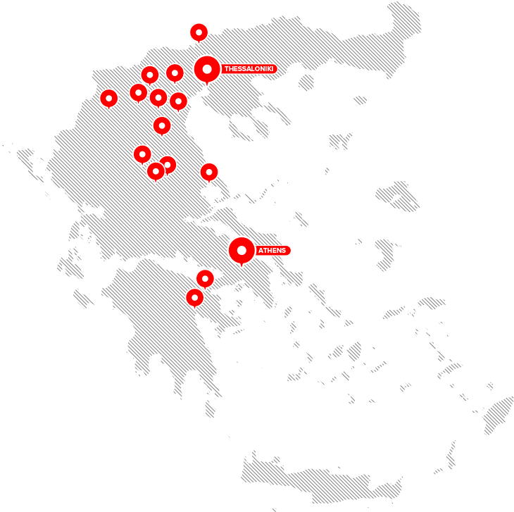 42 - Greece Map Png Vector Clipart (763x759), Png Download