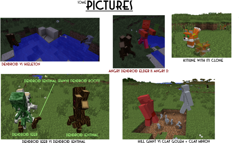 Other Mobs - Minecraft Roots 1.7 10 Clipart (1024x504), Png Download