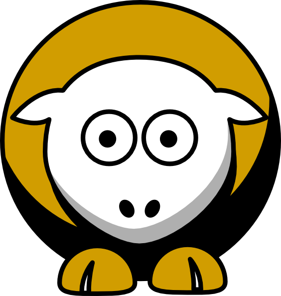 Sheep Army Black Knights Team Colors - College Football Clipart (564x594), Png Download