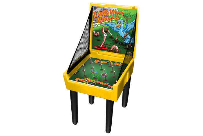 Earth Worm Round-up - Pinball Clipart (700x467), Png Download