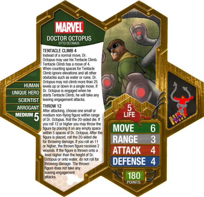 Doctor Strange Dc - Green Goblin Heroscape Clipart (691x669), Png Download