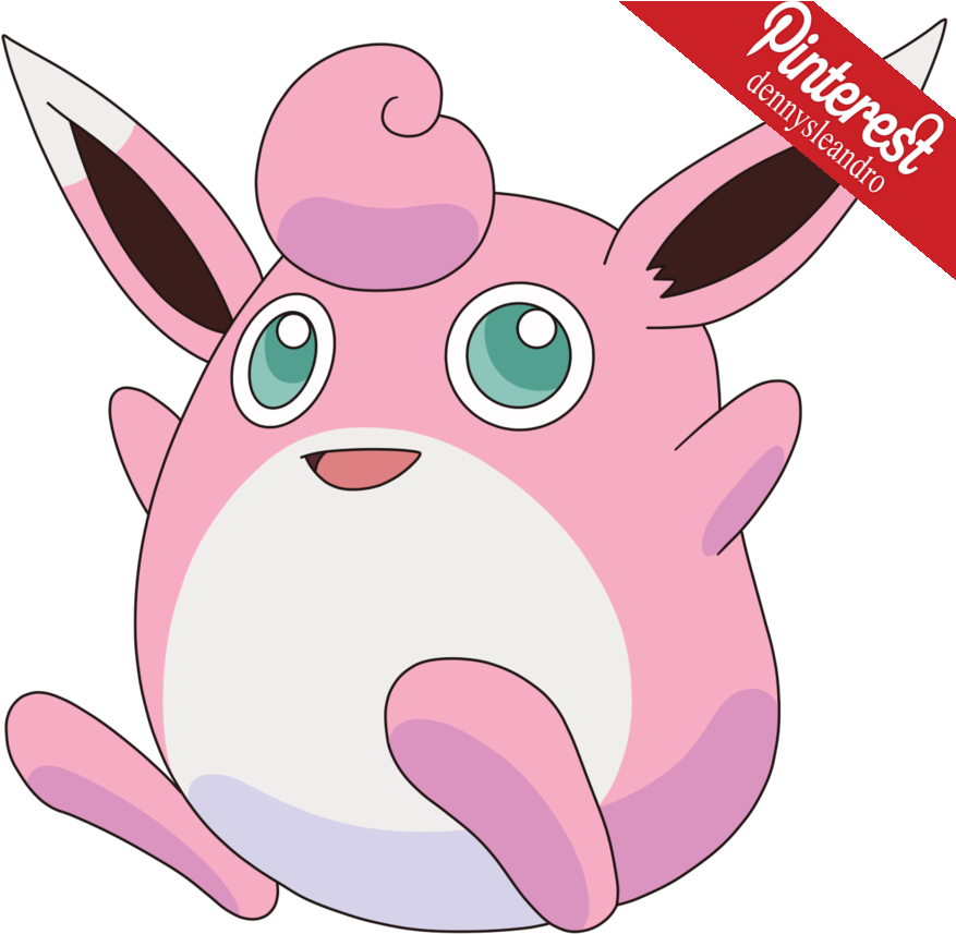 Wigglytuff Has Large, Saucerlike Eyes - Pokemon Wigglytuff Clipart (893x894), Png Download