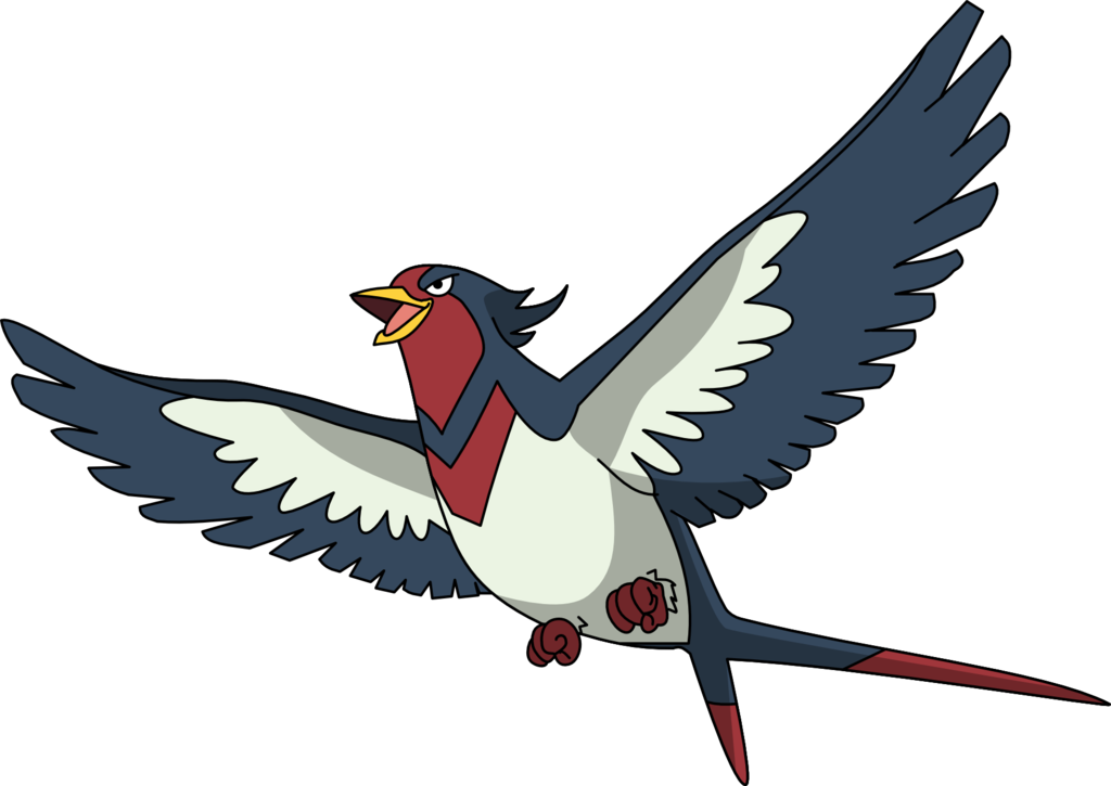 Seviper - Pokemon Swellow Clipart (1024x725), Png Download