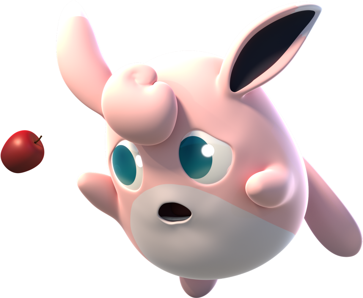Wigglytuff Joins My Header - Cartoon Clipart (1280x1280), Png Download