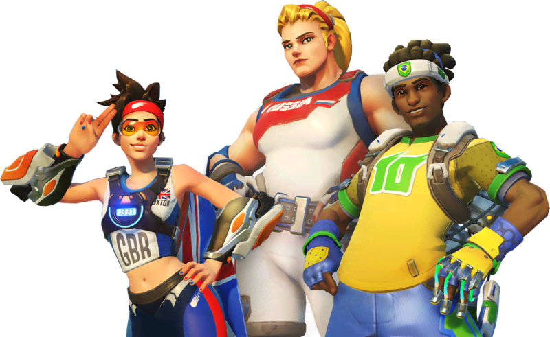 Overwatch Summer Games Png Clipart (800x491), Png Download