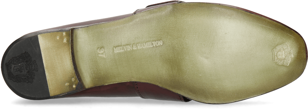 Loafers Luna 2 Burgundy Bee Gold - Ballet Flat Clipart (1024x1024), Png Download