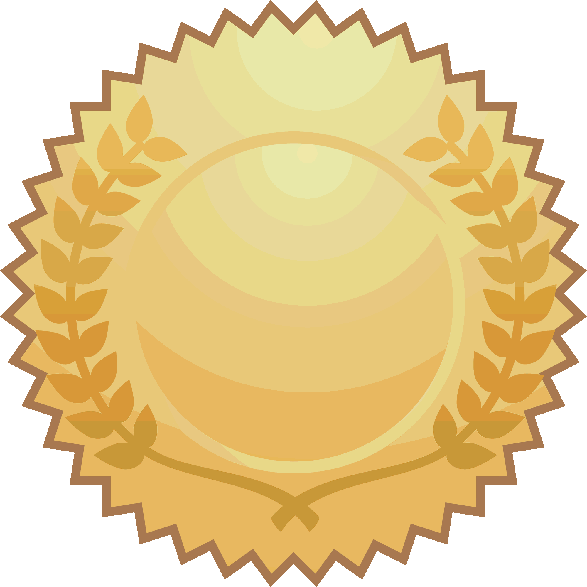Gold Medal Png Picture - Wellness Champion Clipart (2000x2000), Png Download
