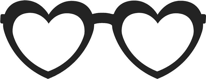 Free Free Heart Glasses Svg 64 SVG PNG EPS DXF File