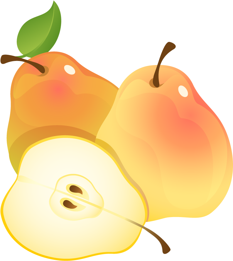 Pears Clipart - Png Download (837x926), Png Download