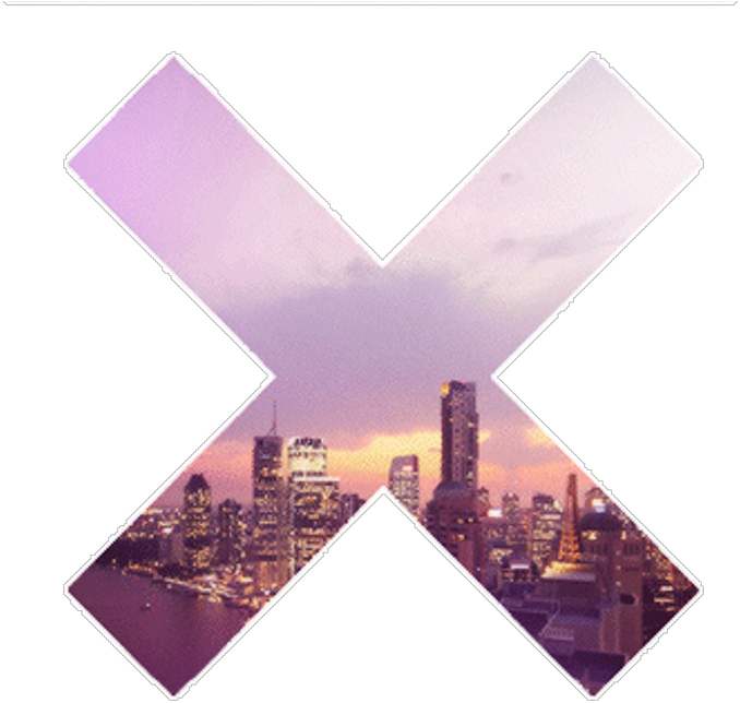 City Sticker - Png Tumblr Transparent X Clipart (1024x688), Png Download