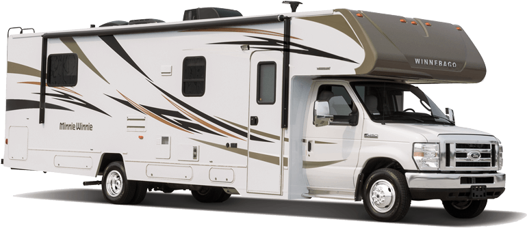 Winnebago Minnie Winnie - Minnie Winnie Rv Clipart (800x389), Png Download