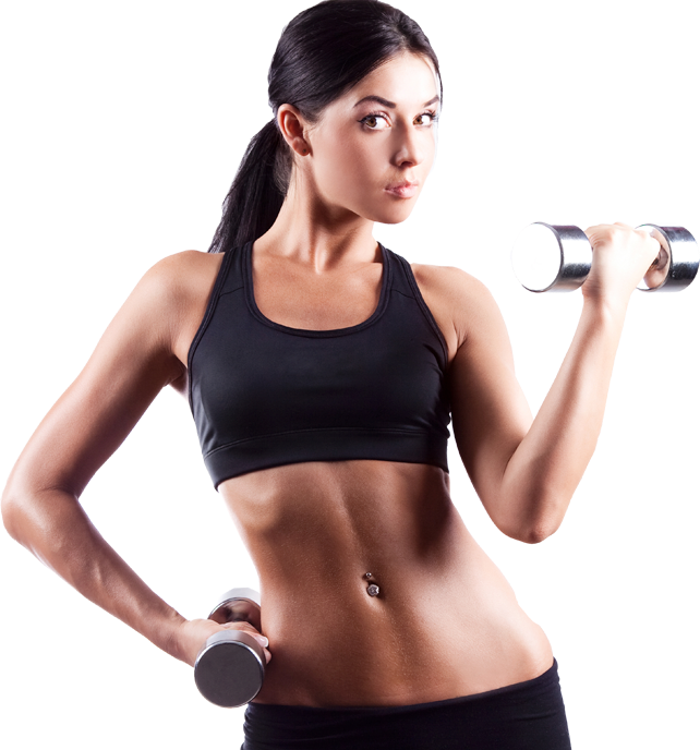 Fitness Mulher Png - Ladies Offer For Gym Clipart (642x688), Png Download
