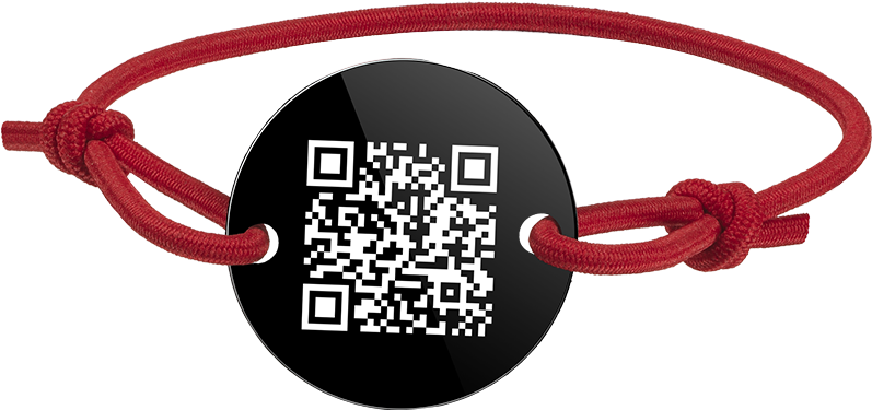 Product Manhattan - Qr Code Wristband Clipart (800x800), Png Download