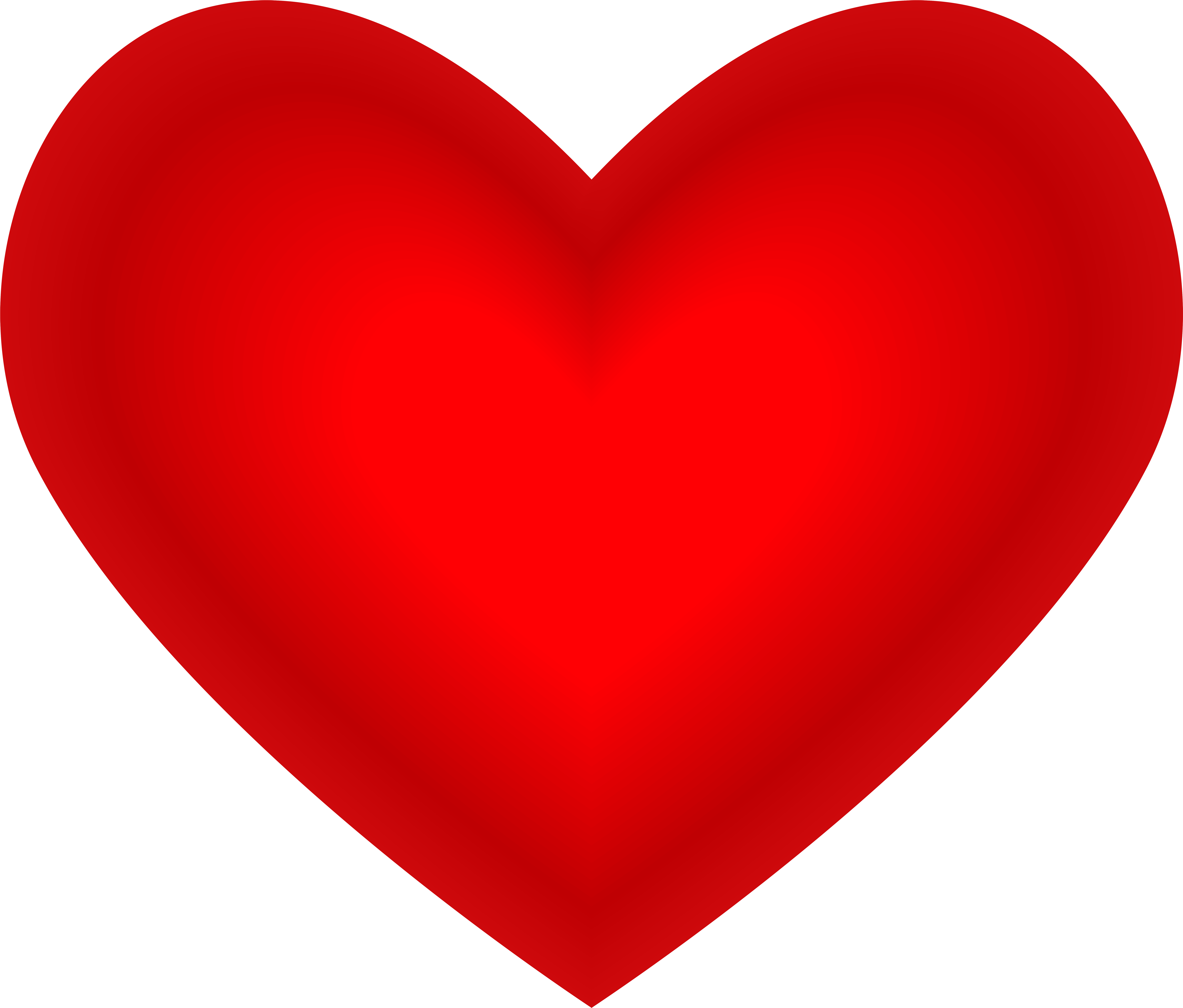 Heart Png Transparent Clipart (8000x6819), Png Download