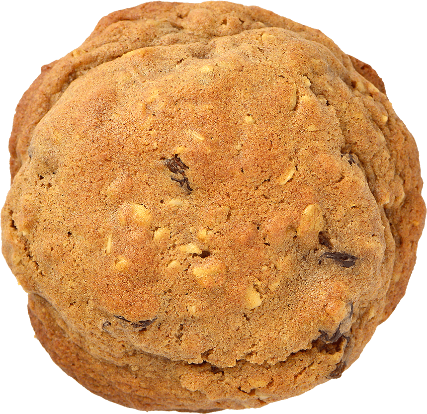 Oatmeal & Raisin - Peanut Butter Cookie Clipart (1024x1024), Png Download