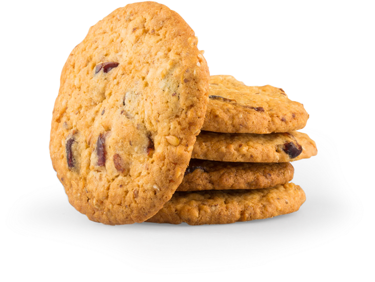 Crunchy Oat-cookie - Peanut Butter Cookie Clipart (740x740), Png Download