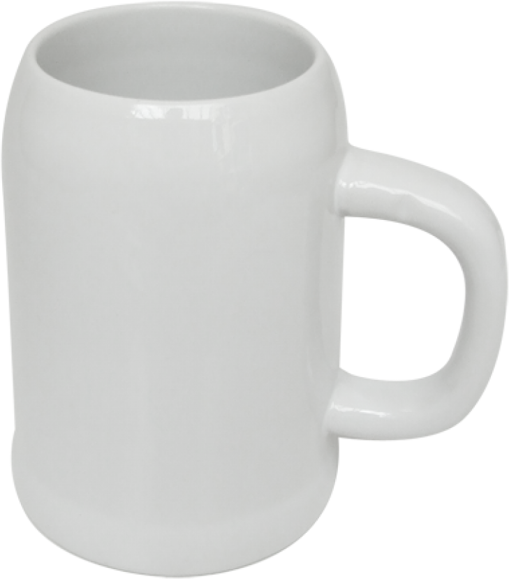 Ceramic Beer Mug - White Ceramic Beer Mug Clipart (1000x1000), Png Download