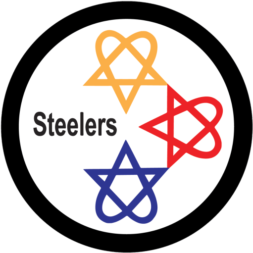 Pittsburgh Steelers Nfl Logo, Pittsburgh Steelers, - Heartagram Tattoo Clipart (630x630), Png Download