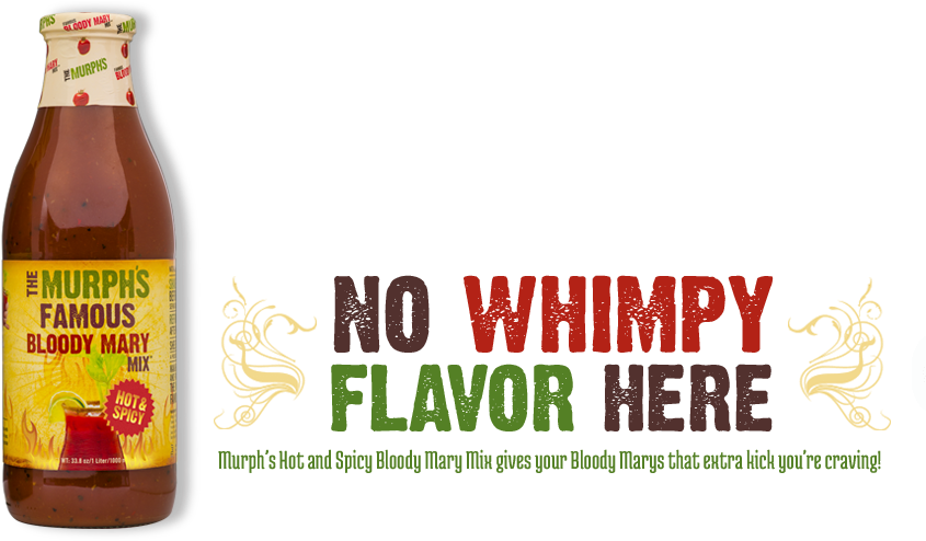 Bloody Mary Mix Murph's Famous - Murph's Bloody Mary Clipart (845x494), Png Download