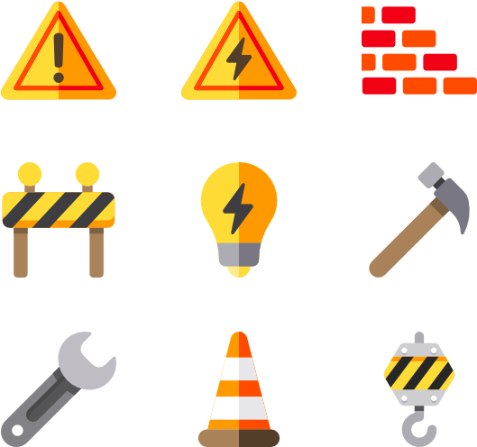 Construction - Traffic Sign Clipart (600x564), Png Download