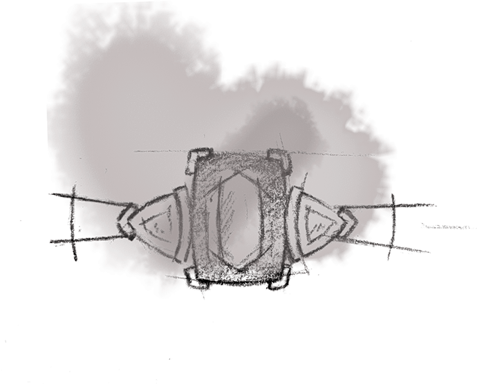 Filigree Coloured Stones - Sketch Clipart (700x700), Png Download