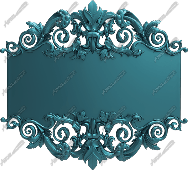 Filigree Sign Blank Square - Illustration Clipart (600x541), Png Download