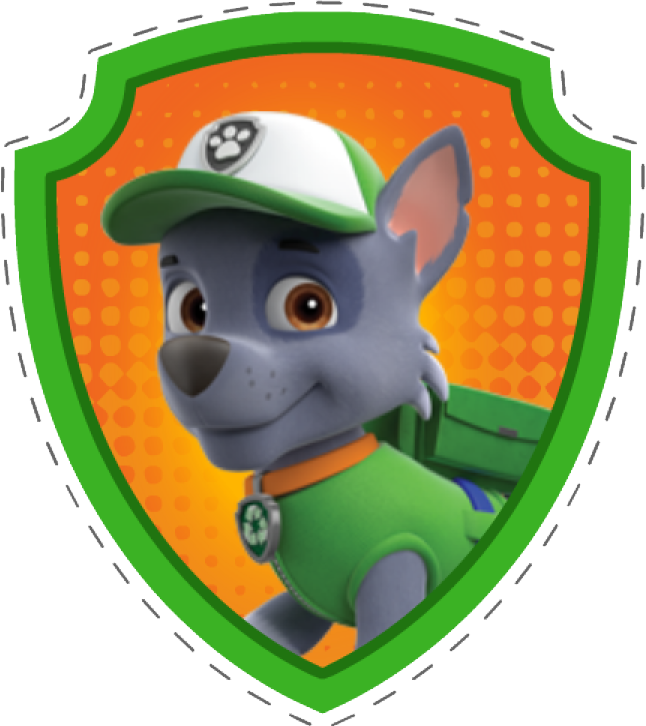 Passatempo Da Ana - Paw Patrol Cake Toppers Printable Clipart (646x726), Png Download