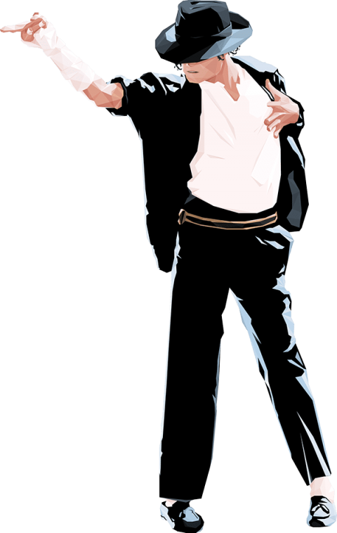 Free Png Michael Jackson Png Images Transparent - Michael Jackson Dance Pose Clipart (480x758), Png Download