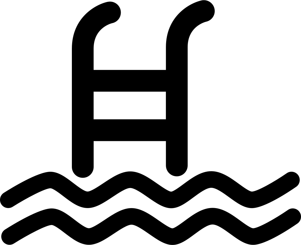 Icon Swimming Pool , Png Download - Swimming Pool Icon Png Clipart (980x796), Png Download